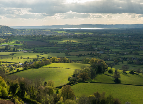 The views from Coaley Peak 