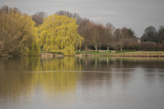 View across Roundhouse lake