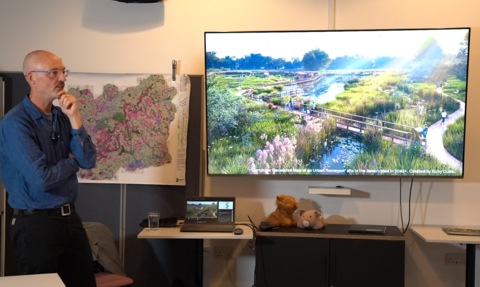 Talk on Eeelscapes Project by Ben Spencer