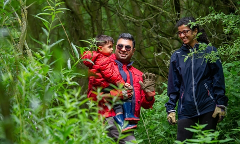 People in nature