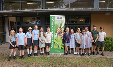 Finalists at the primary schools wildlife quiz in 2025 