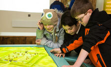 Grundon Barn model (C) Anne-Marie Randall