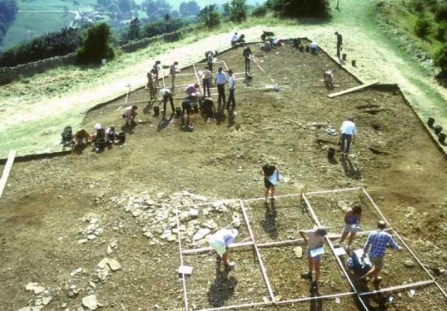 Crickley Hill archaeological dig
