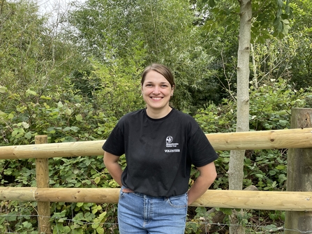 Kate, one of our volunteers on the Robinswood Hill work party