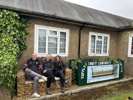 Tuffley Community Centre rain garden