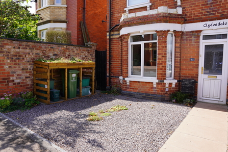 Waterscapes de-paved driveway 