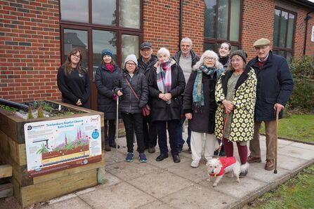 Rain garden team - Tewksbury Baptist Church