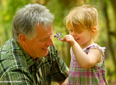 Grandad and Child (c) Ben Hall/2020VISION