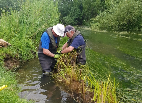 ERDF Fairford bank restoration