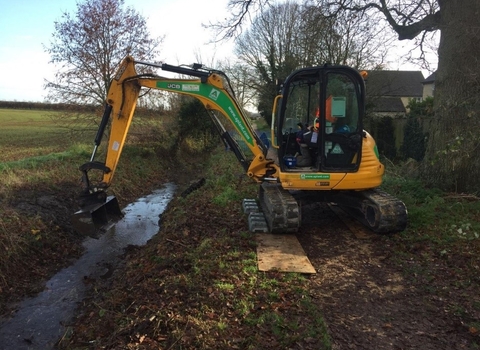 ERDF Fairford Ditch Clearance